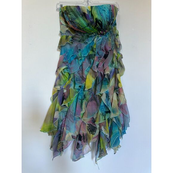 Cache Strapless Multicolor Dress - Picture 8 of 12
